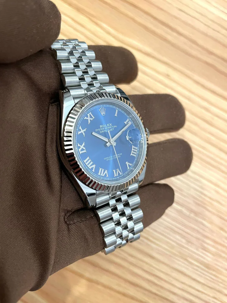 Rolex Datejust 41 Azzurro Blue Full Set